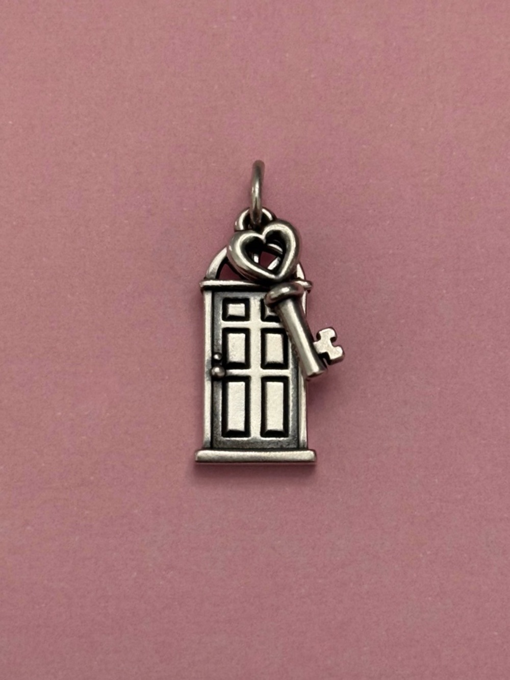James Avery Retired Welcome Home Door & Key Charm